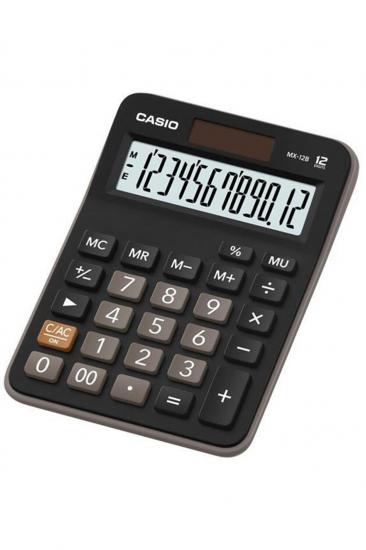 Casio Hesap Makinesi Mx-12b-bk 12 Haneli