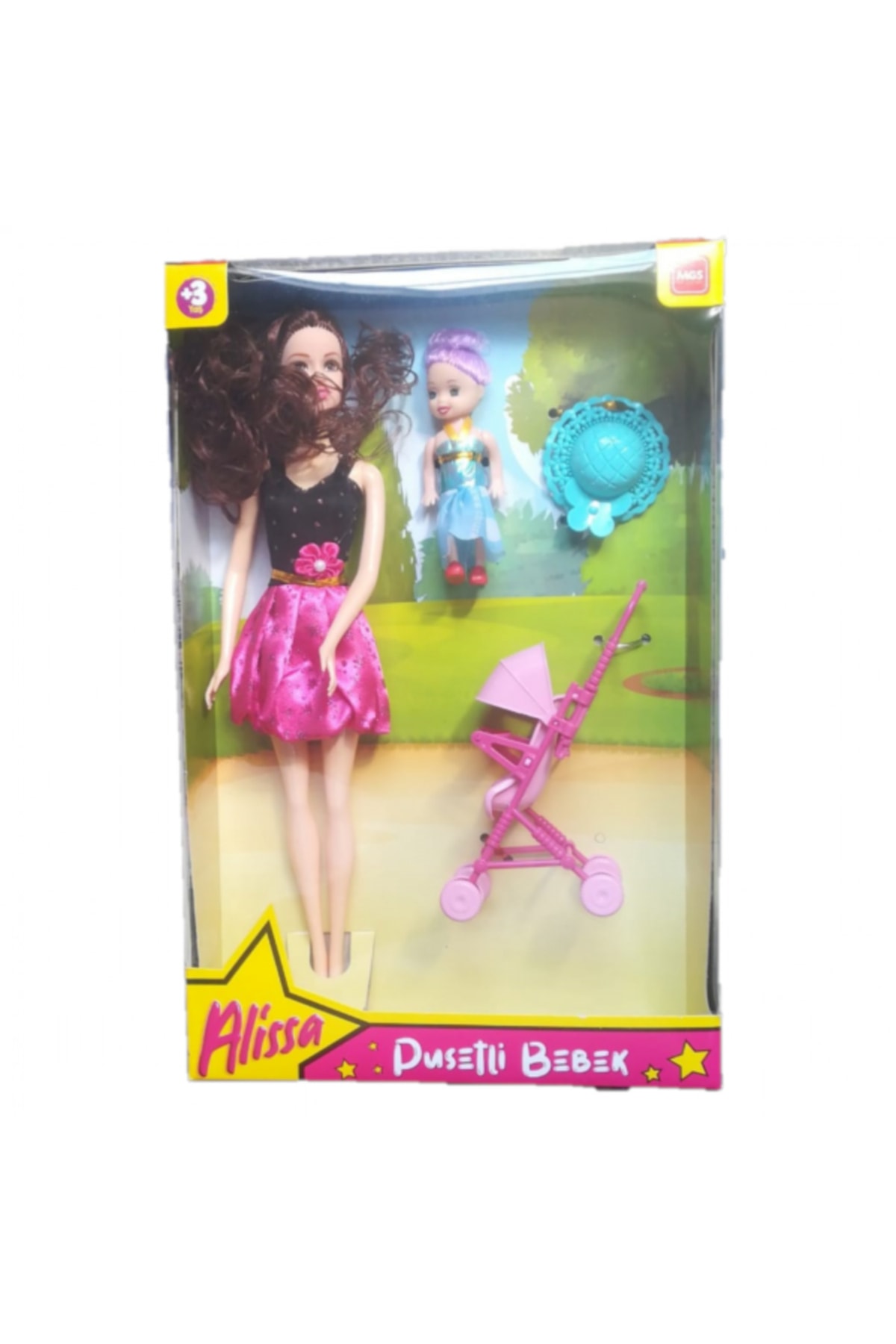 ALİSSA PUSETLİ ÇOCUKLU SET 
